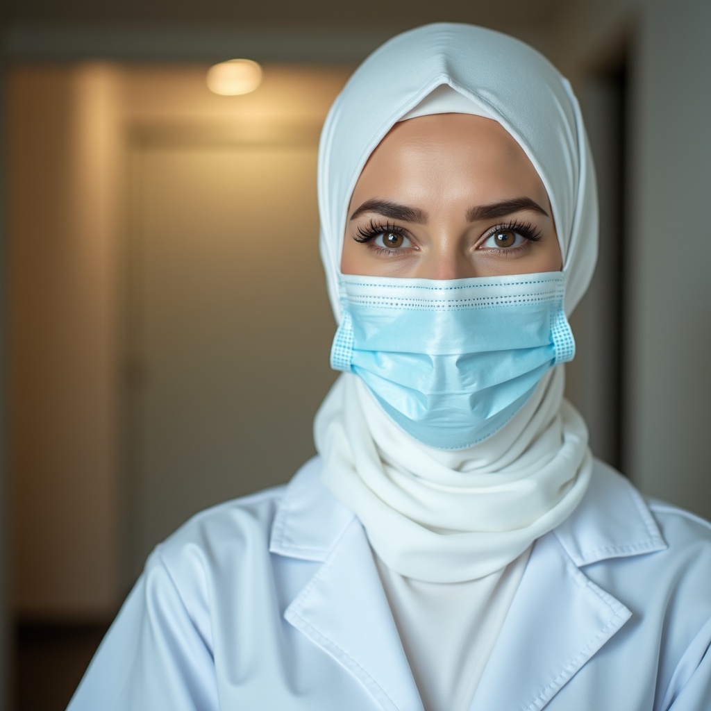 The Medical Hijab with mask